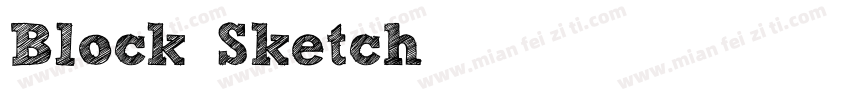 Block Sketch字体转换